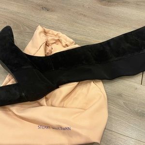 Stuart Weitzman suede over the knee size 10 New